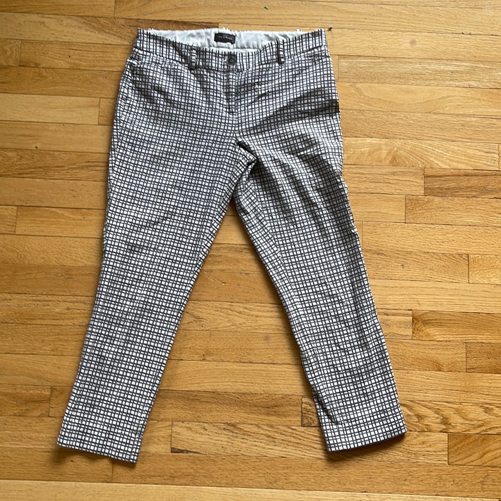 The Limited Dress Pants, Slim Fit, plaid print
